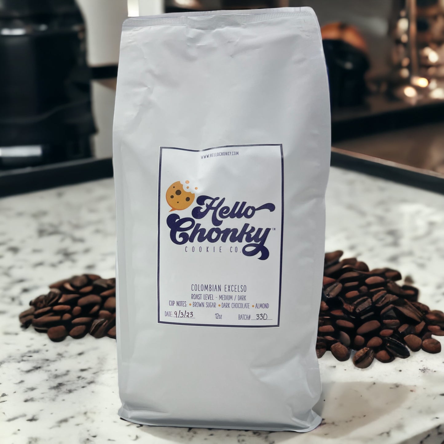 5lb Single Origin Colombian Excelso Whole Bean Coffee